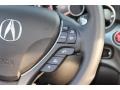 2011 Acura TL Taupe Gray Interior Controls Photo