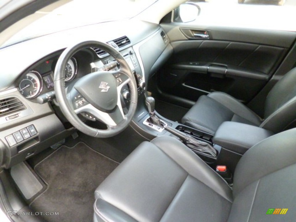 Black Interior 2011 Suzuki Kizashi SLS AWD Photo #81310589