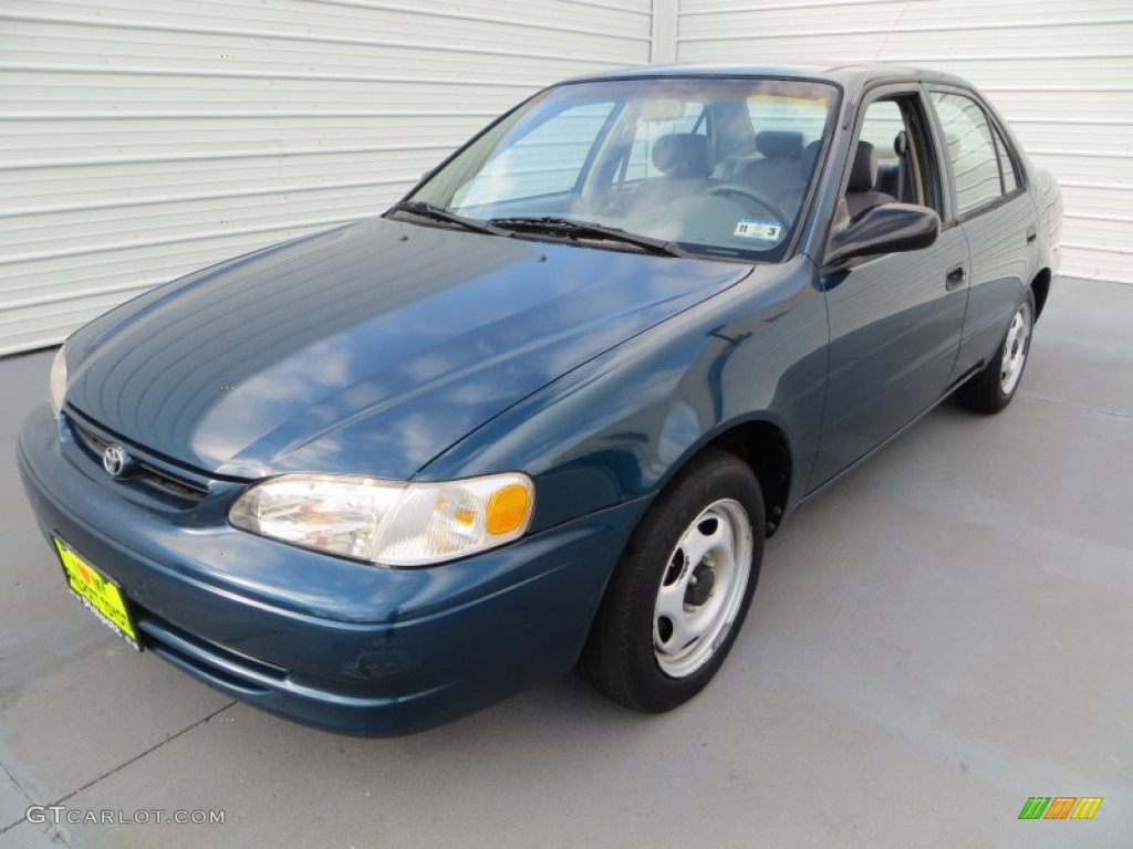 1999 Corolla VE - Aqua Blue Metallic / Light Charcoal photo #7