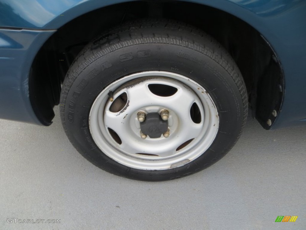 1999 Corolla VE - Aqua Blue Metallic / Light Charcoal photo #11