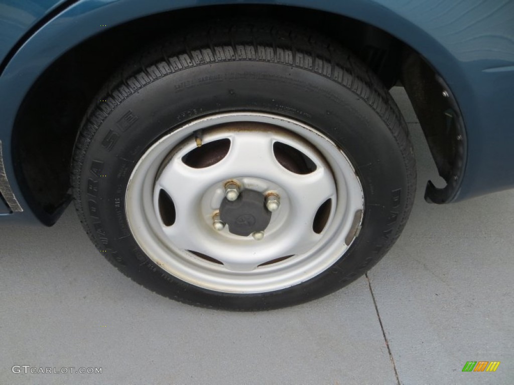 1999 Corolla VE - Aqua Blue Metallic / Light Charcoal photo #12
