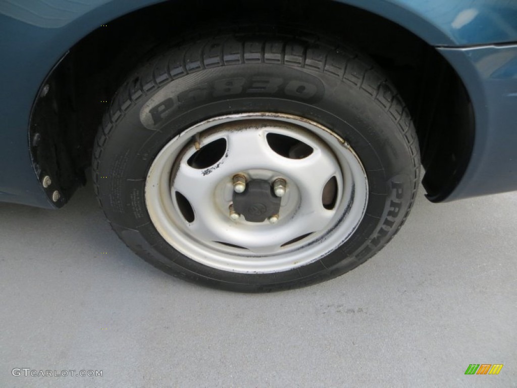 1999 Corolla VE - Aqua Blue Metallic / Light Charcoal photo #14