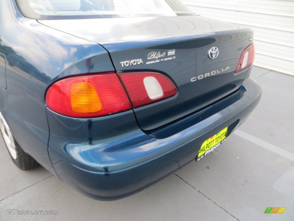 1999 Corolla VE - Aqua Blue Metallic / Light Charcoal photo #19