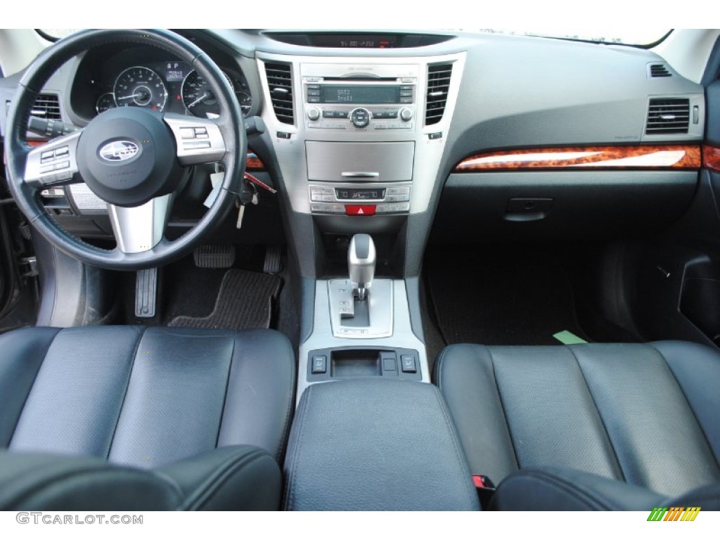 2011 Outback 2.5i Limited Wagon - Graphite Gray Metallic / Off Black photo #18