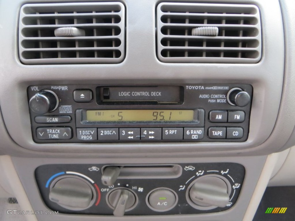 1999 Corolla VE - Aqua Blue Metallic / Light Charcoal photo #37