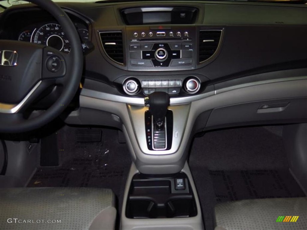 2013 CR-V EX AWD - Polished Metal Metallic / Gray photo #6