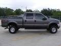 2003 Dark Shadow Grey Metallic Ford F250 Super Duty Lariat Crew Cab 4x4  photo #5