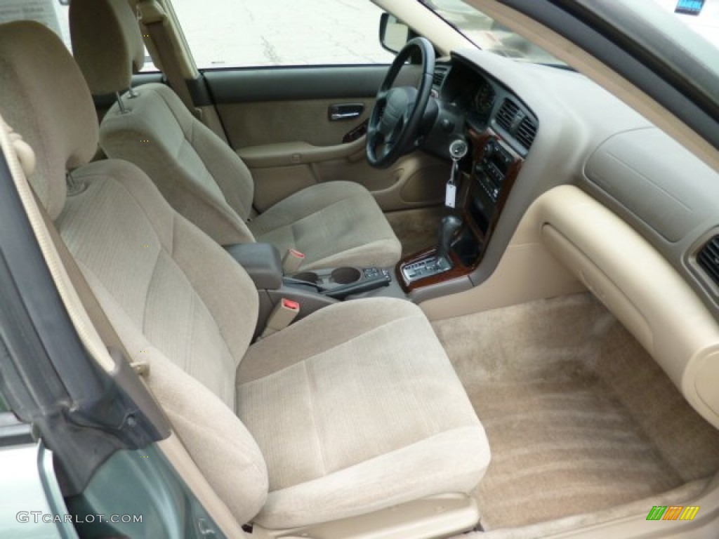 Beige Interior 2004 Subaru Outback H6 3.0 Wagon Photo #81312676
