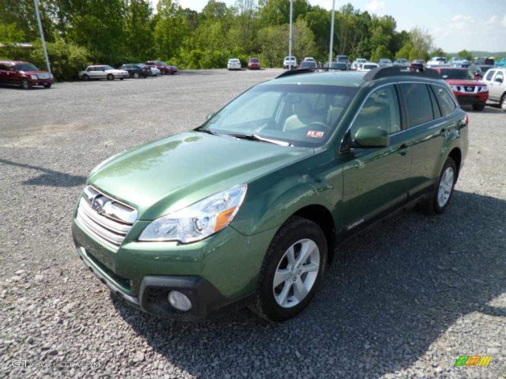 Cypress Green Pearl 2013 Subaru Outback 2.5i Premium Exterior Photo #81312905