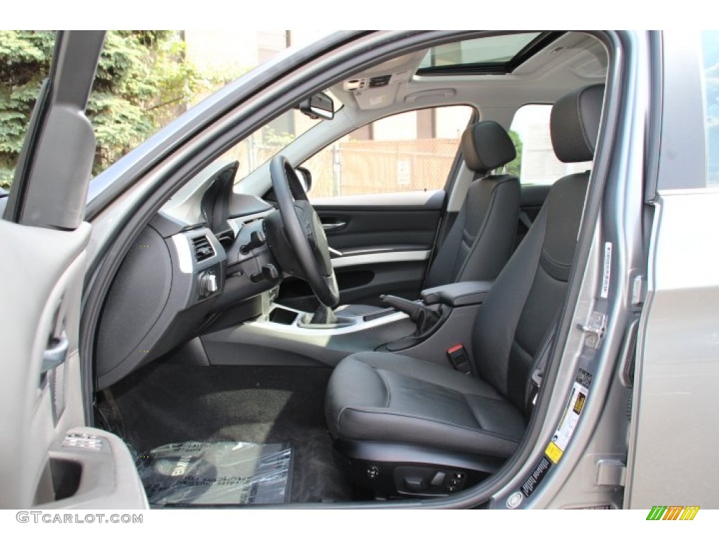 Black Interior 2011 BMW 3 Series 328i xDrive Sedan Photo #81313238