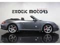 Seal Grey Metallic - 911 Carrera 4S Cabriolet Photo No. 2