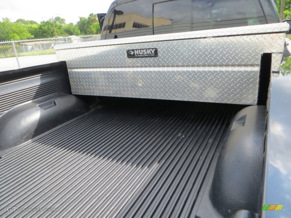 2008 Ram 1500 Lone Star Edition Quad Cab 4x4 - Brilliant Black Crystal Pearl / Khaki photo #30