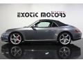 2006 Seal Grey Metallic Porsche 911 Carrera 4S Cabriolet  photo #3