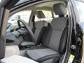 Light Stone/Charcoal Black Front Seat Photo for 2012 Ford Fiesta #81314645