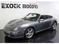 Seal Grey Metallic - 911 Carrera 4S Cabriolet Photo No. 10