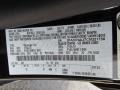 UH: Tuxedo Black Metallic 2012 Ford Fiesta S Sedan Color Code