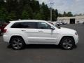 2014 Bright White Jeep Grand Cherokee Overland 4x4  photo #5