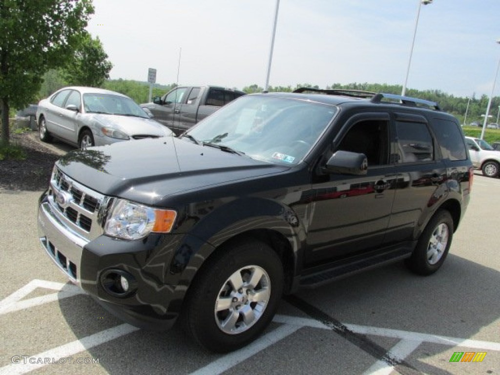 Tuxedo Black Metallic 2011 Ford Escape Limited V6 4WD Exterior Photo #81315139