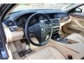 Venetian Beige Prime Interior Photo for 2011 BMW 5 Series #81315452