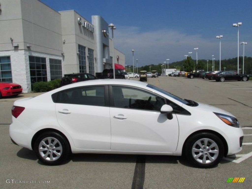 Clear White 2012 Kia Rio LX Exterior Photo #81316646