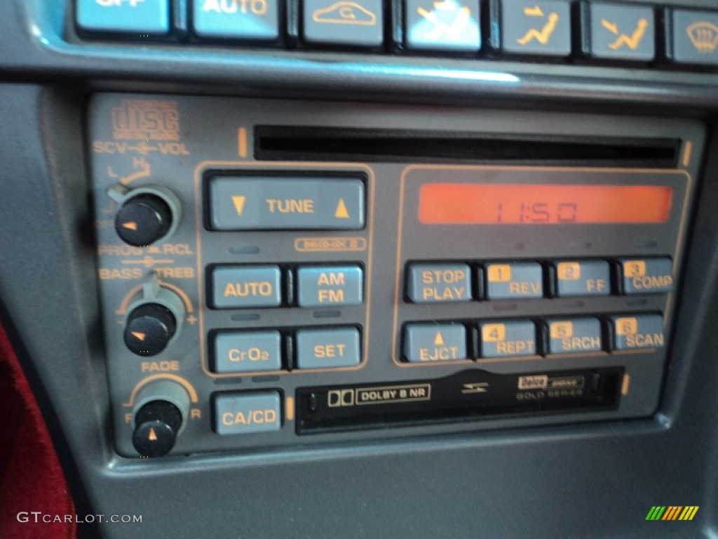 1990 Chevrolet Corvette Coupe Audio System Photo #81317314