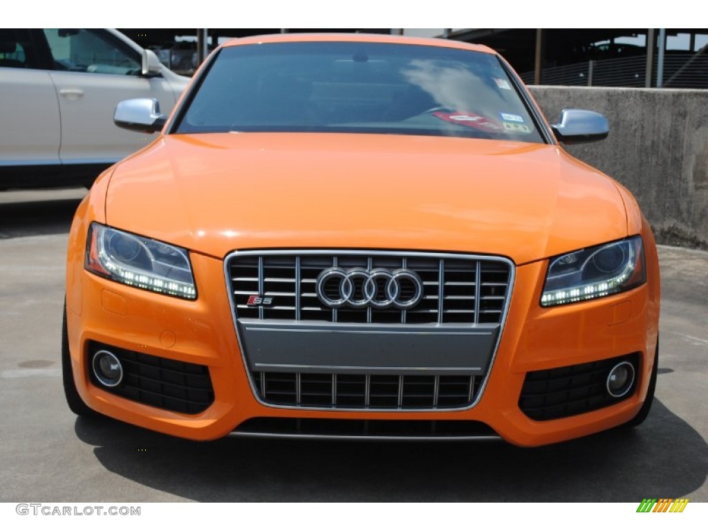 Glut Orange 2011 Audi S5 4.2 FSI quattro Coupe Exterior Photo #81318019