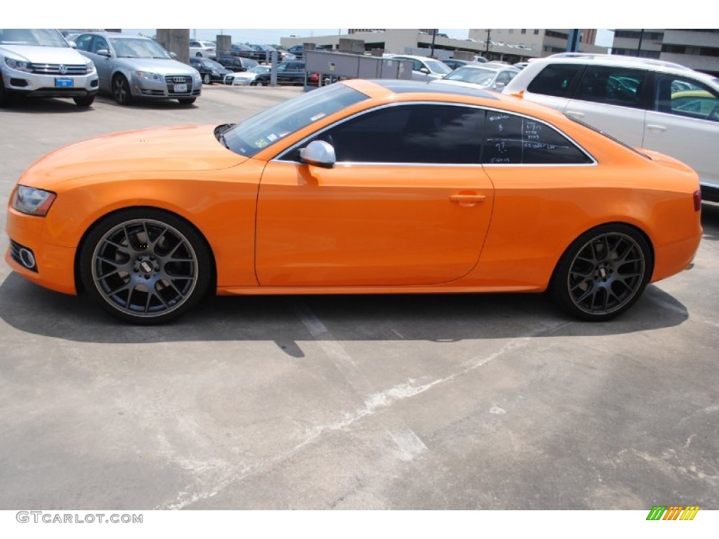 Glut Orange 2011 Audi S5 4.2 FSI quattro Coupe Exterior Photo #81318067