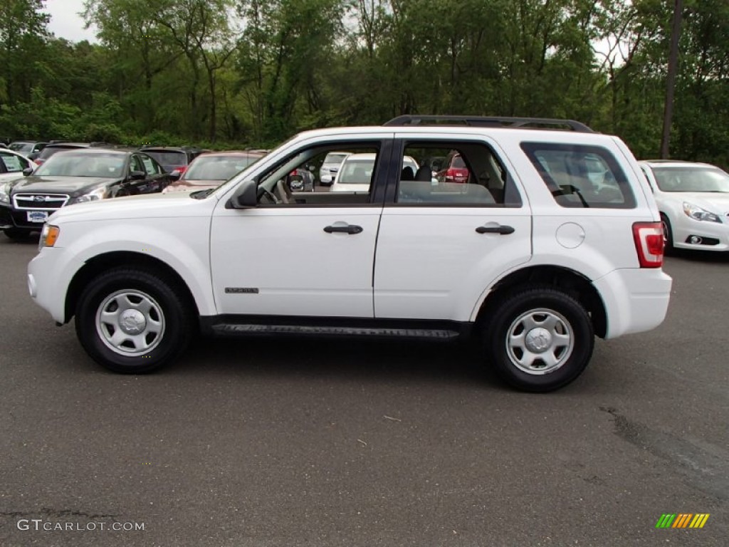 2008 Escape XLS - Oxford White / Stone photo #9