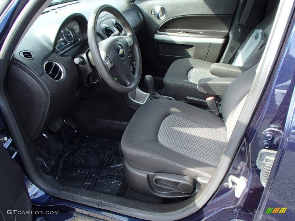 Ebony Interior 2010 Chevrolet HHR LS Photo #81319132