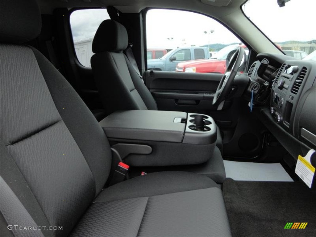 2013 Silverado 1500 LT Extended Cab - Summit White / Ebony photo #7