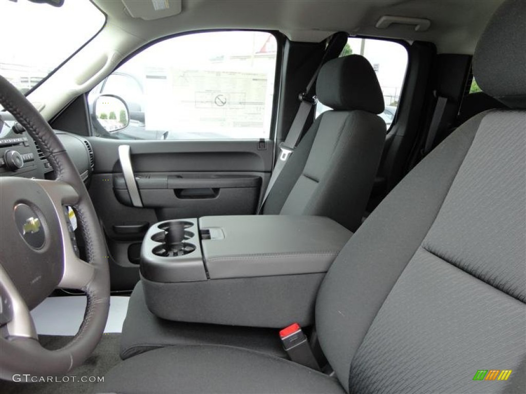 2013 Silverado 1500 LT Extended Cab - Summit White / Ebony photo #10