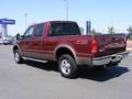 Dark Toreador Red Metallic - F250 Super Duty Lariat Crew Cab 4x4 Photo No. 4