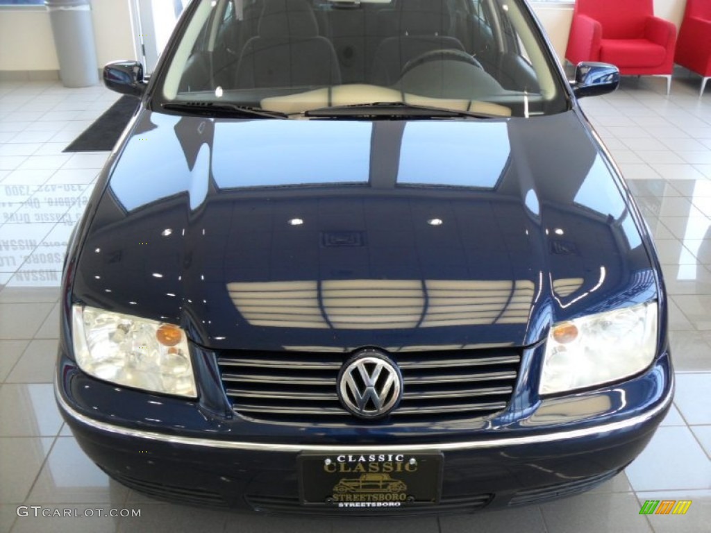 2004 Jetta GLS Sedan - Galactic Blue Metallic / Black photo #7