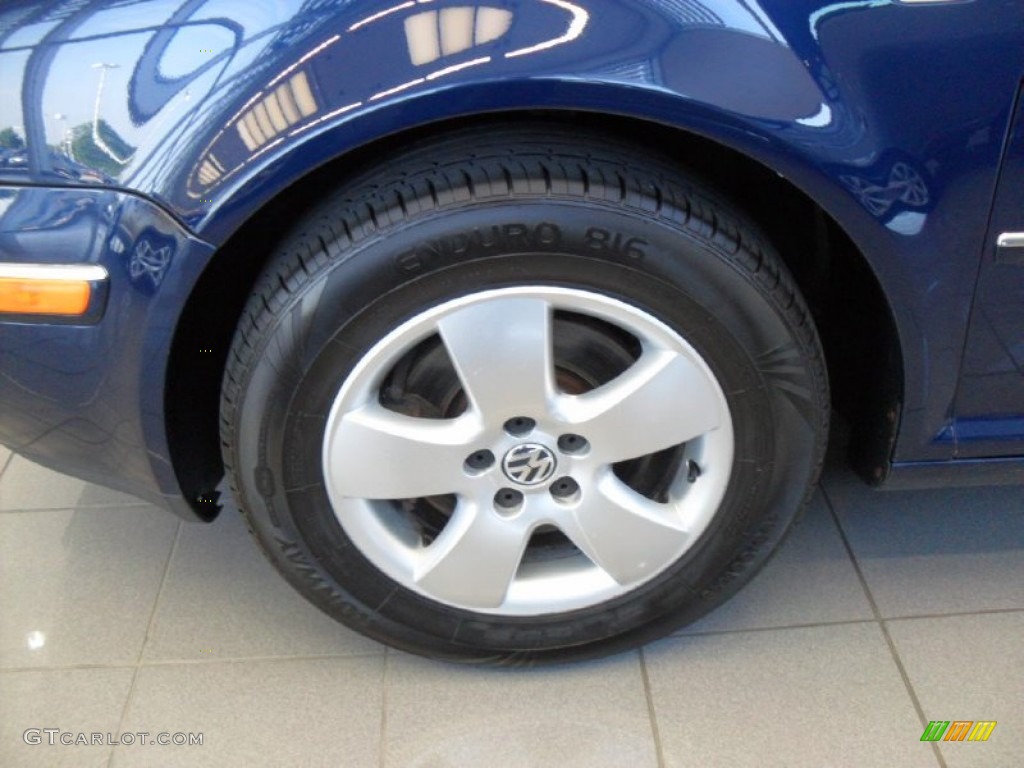 2004 Jetta GLS Sedan - Galactic Blue Metallic / Black photo #8