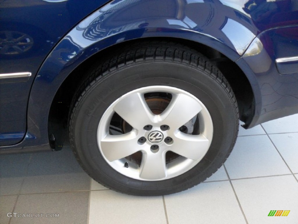 2004 Jetta GLS Sedan - Galactic Blue Metallic / Black photo #9