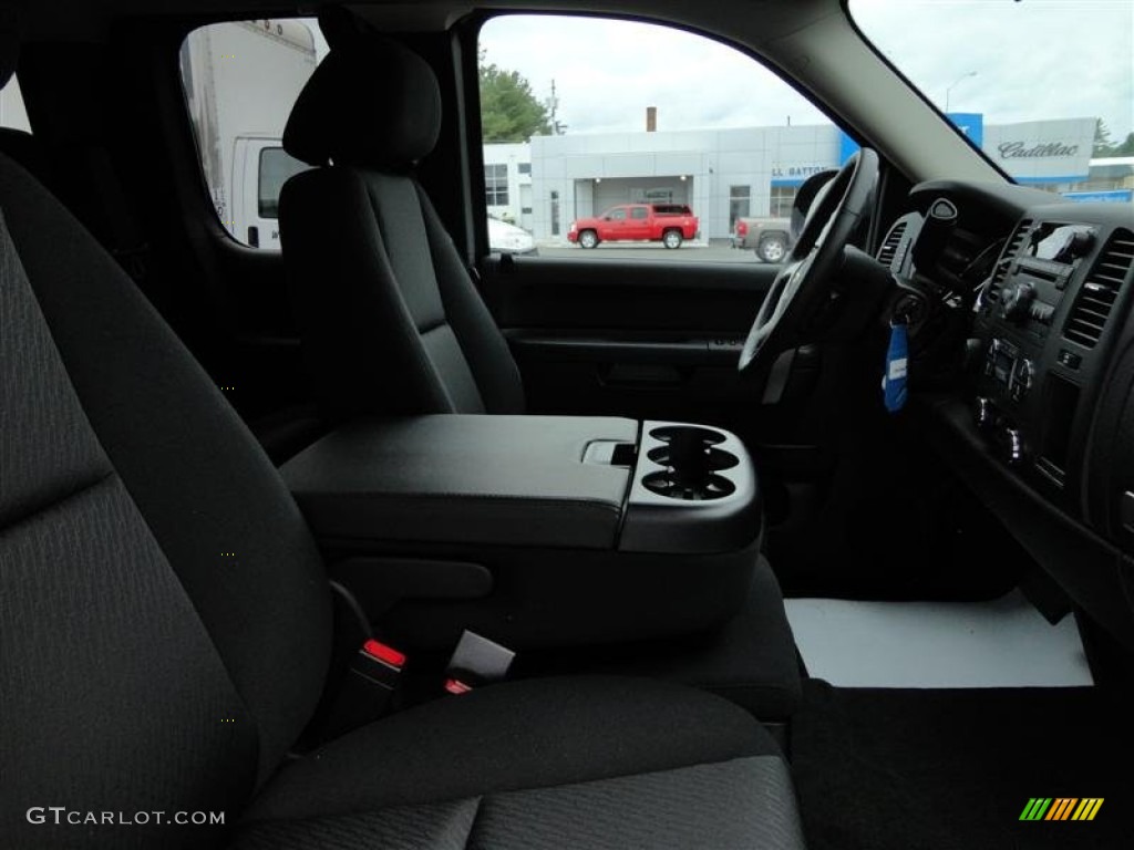 2013 Silverado 1500 LT Extended Cab 4x4 - Blue Topaz Metallic / Ebony photo #7