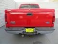 2001 Red Ford F250 Super Duty XLT Super Crew  photo #5