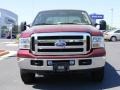 Dark Toreador Red Metallic - F250 Super Duty Lariat Crew Cab 4x4 Photo No. 23
