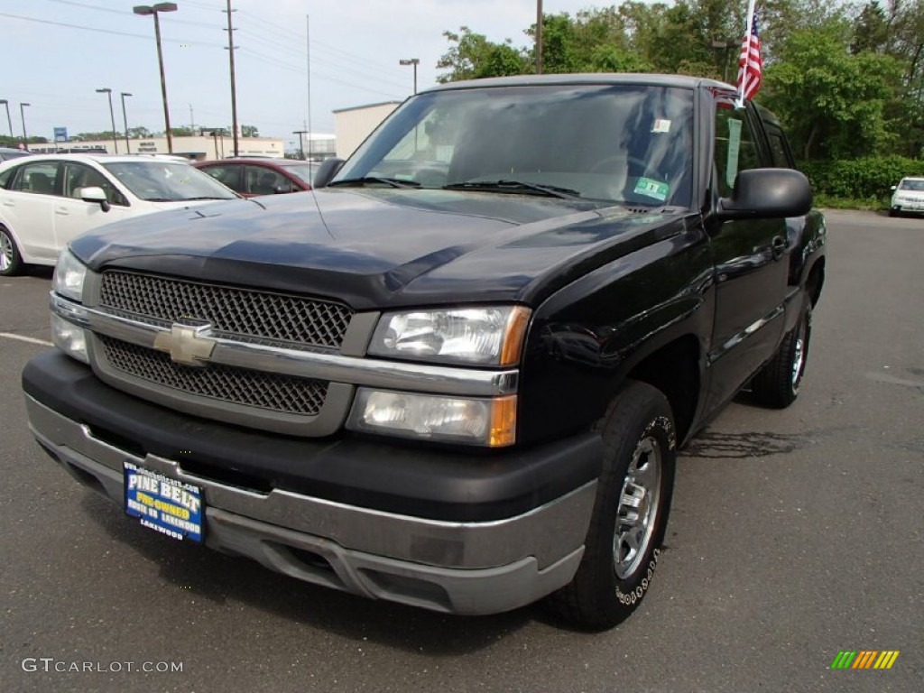 Black Chevrolet Silverado 1500