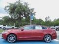 2013 Ruby Red Metallic Ford Fusion Titanium  photo #2