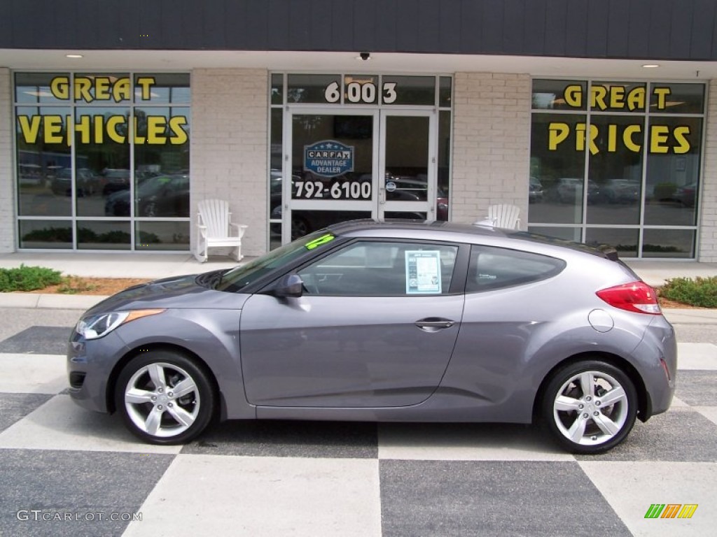 2012 Veloster  - Triathlon Gray / Black photo #1