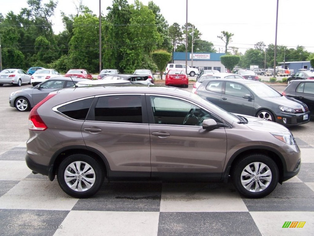 2012 CR-V EX - Urban Titanium Metallic / Black photo #3