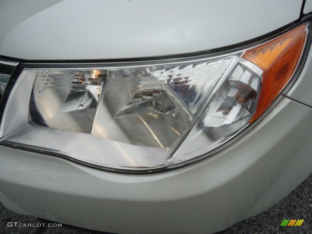 2009 Forester 2.5 X - Satin White Pearl / Platinum photo #33