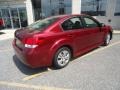 2010 Ruby Red Pearl Subaru Legacy 2.5i Sedan  photo #6