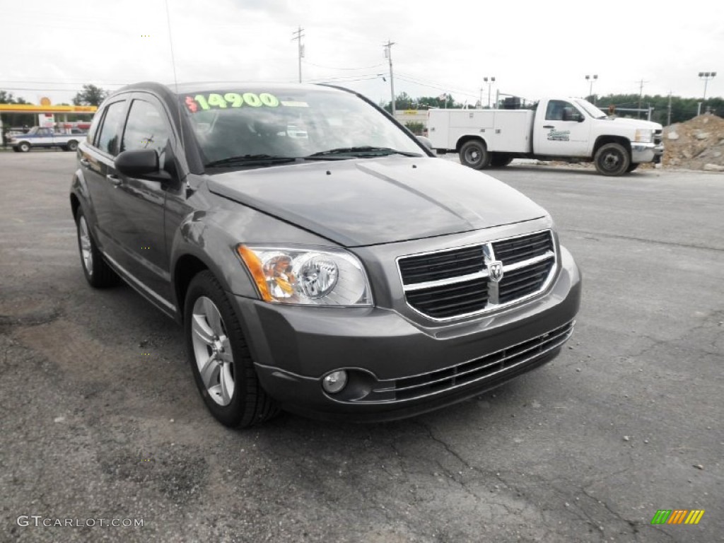 2012 Caliber SXT - Tungsten Metallic / Dark Slate Gray photo #2