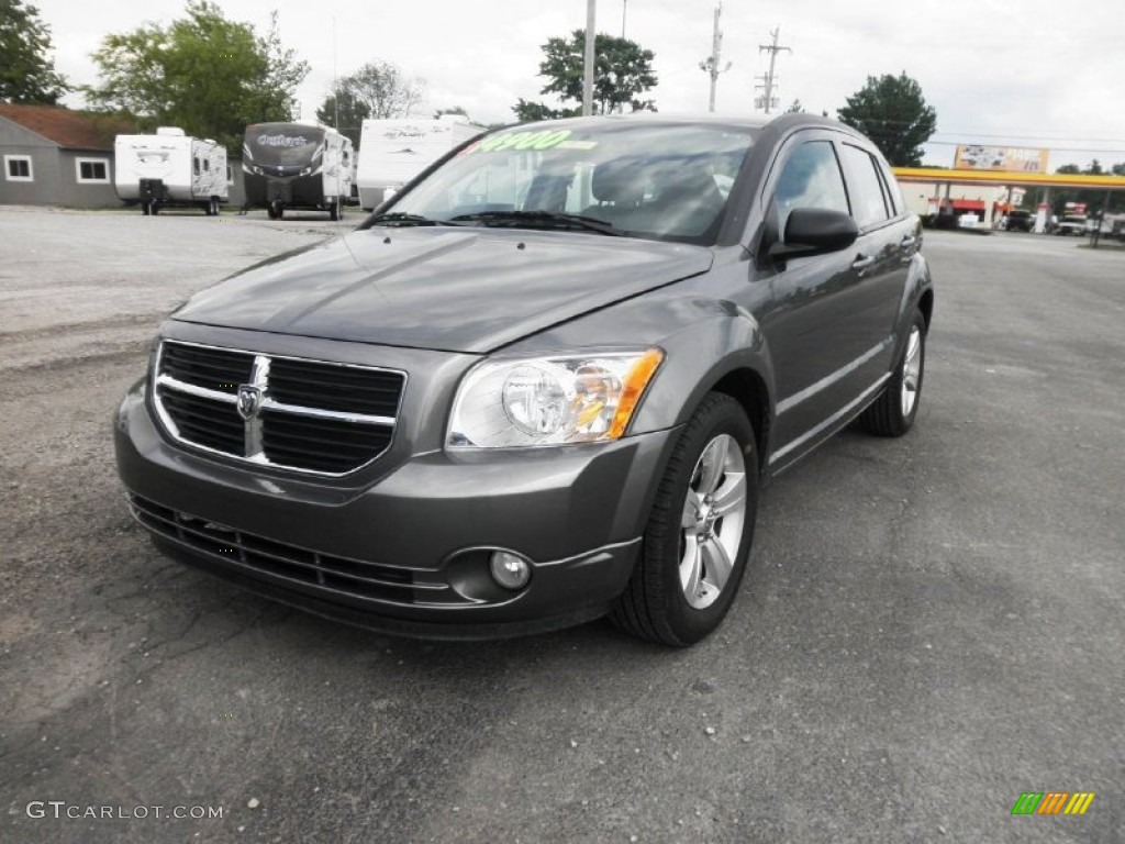 2012 Caliber SXT - Tungsten Metallic / Dark Slate Gray photo #3