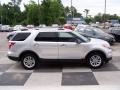 2012 Ingot Silver Metallic Ford Explorer XLT  photo #3