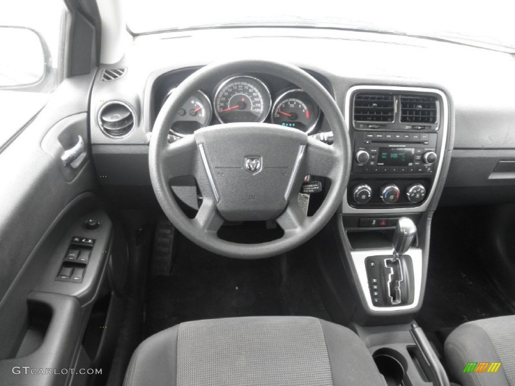2012 Caliber SXT - Tungsten Metallic / Dark Slate Gray photo #16