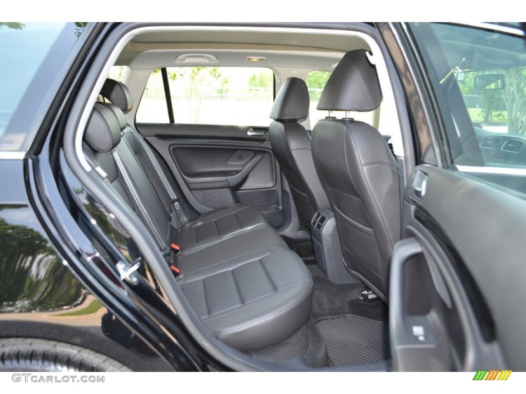 2010 Volkswagen Jetta TDI SportWagen Rear Seat Photo #81324647