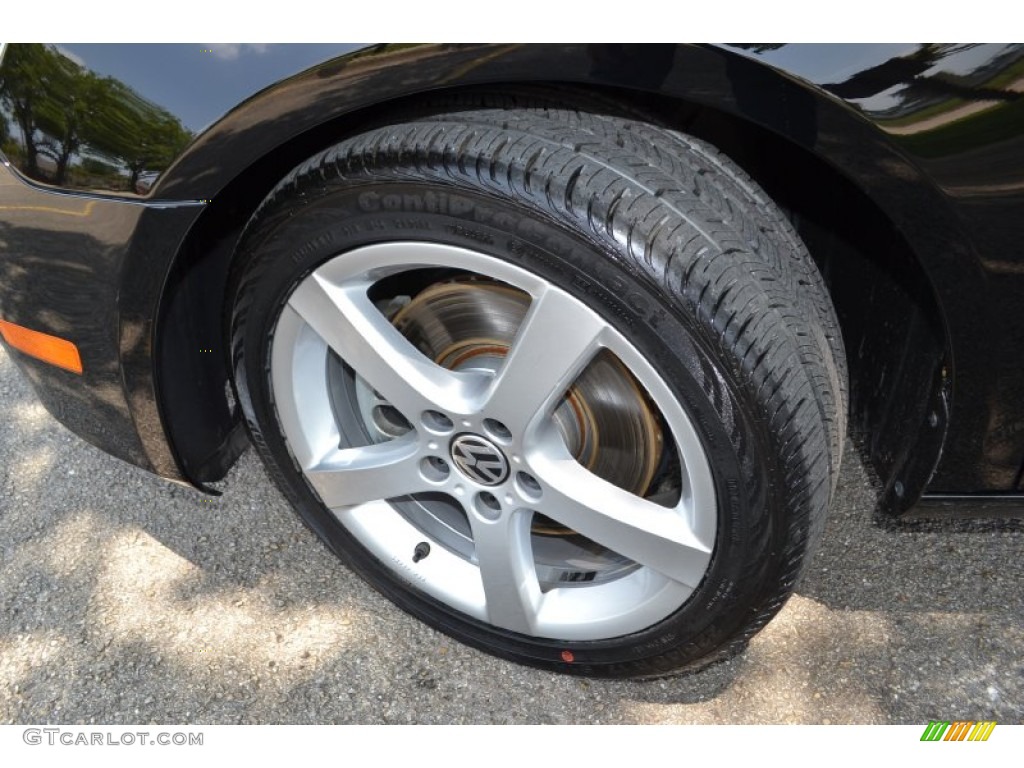 2010 Volkswagen Jetta TDI SportWagen Wheel Photo #81324900